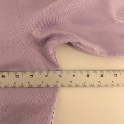 Brooks Brothers Non-Iron Dress Shirt Supima Cotton 16-33 Lavender Purple Mens