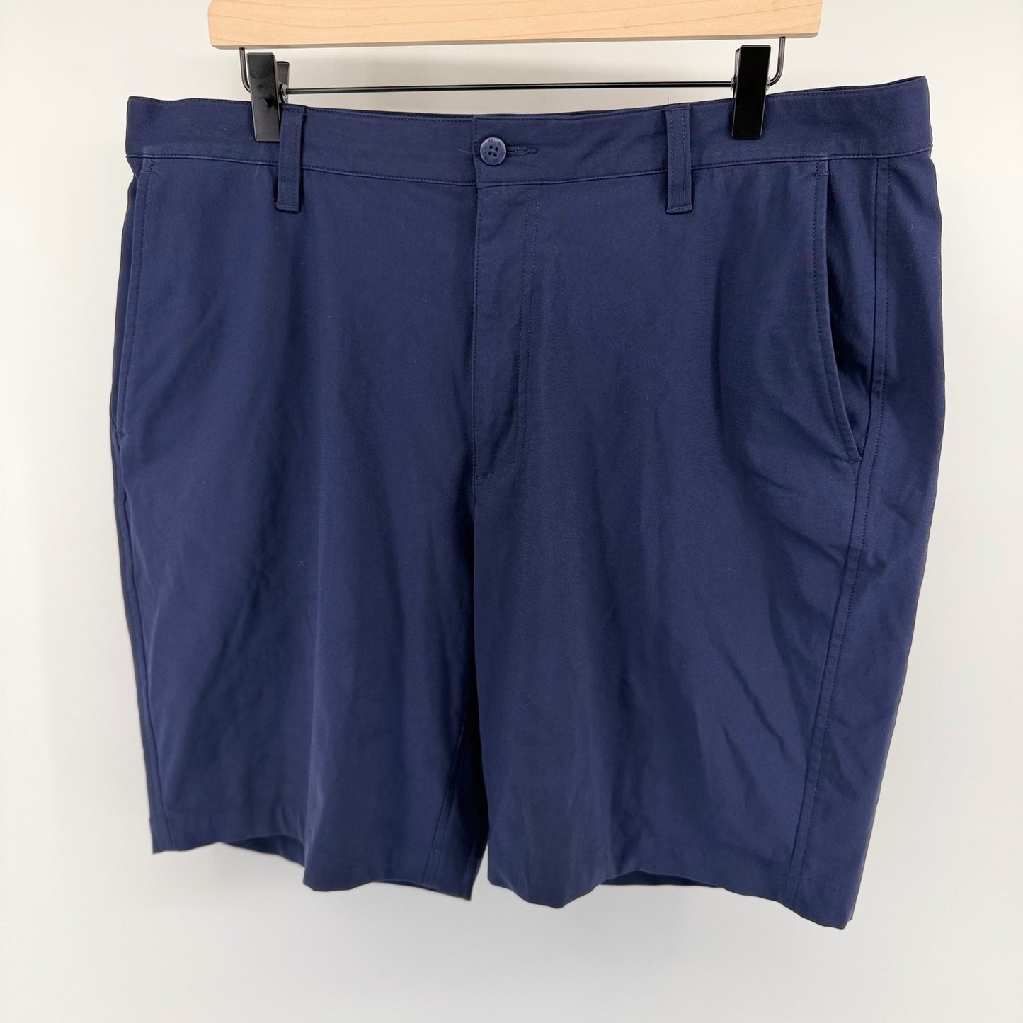 FootJoy Performance Golf Shorts Navy Blue Flat Front Activewear Size 36 Mens