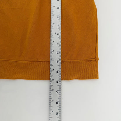 H&M Divided Disney Mickey Mouse Sweatshirt Burnt Orange Minimalist Large L