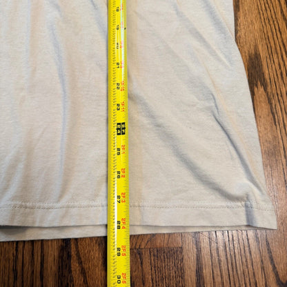 Unicor U.S. Army Army Strong Graphic T-Shirt Large Sand Tan Cotton Tee Military