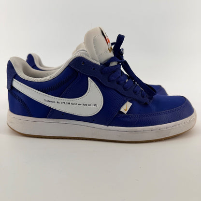 Nike Court Vision Low First Use 50th Anniversary Blue White Gum 8.5 Mens