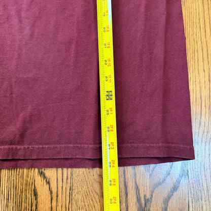 Champion Harvard University T-Shirt Graphic Logo XL Maroon Burgundy College