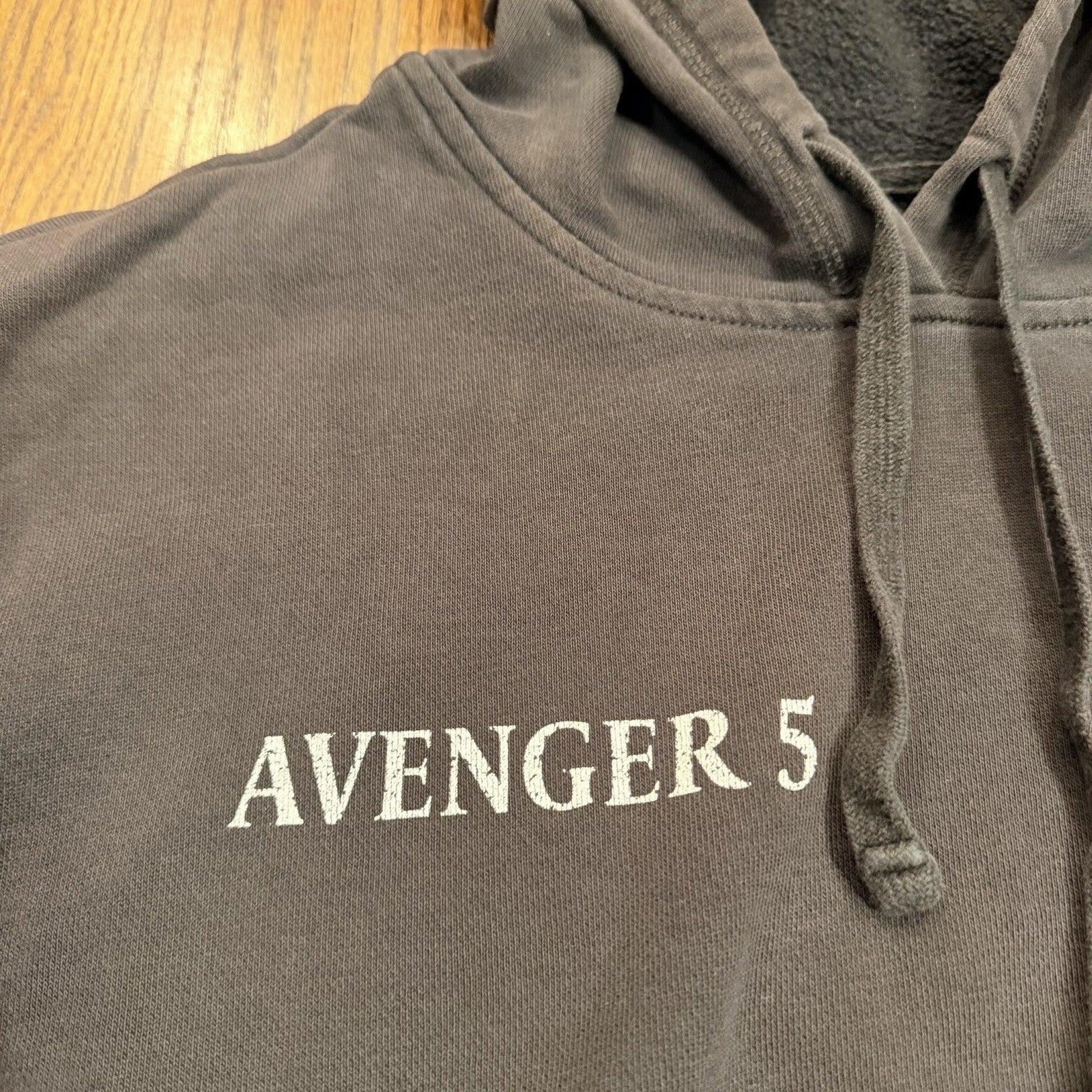 Avenger 5 147th Field Hospital Military Hoodie Large Black Pullover Sweatshirt