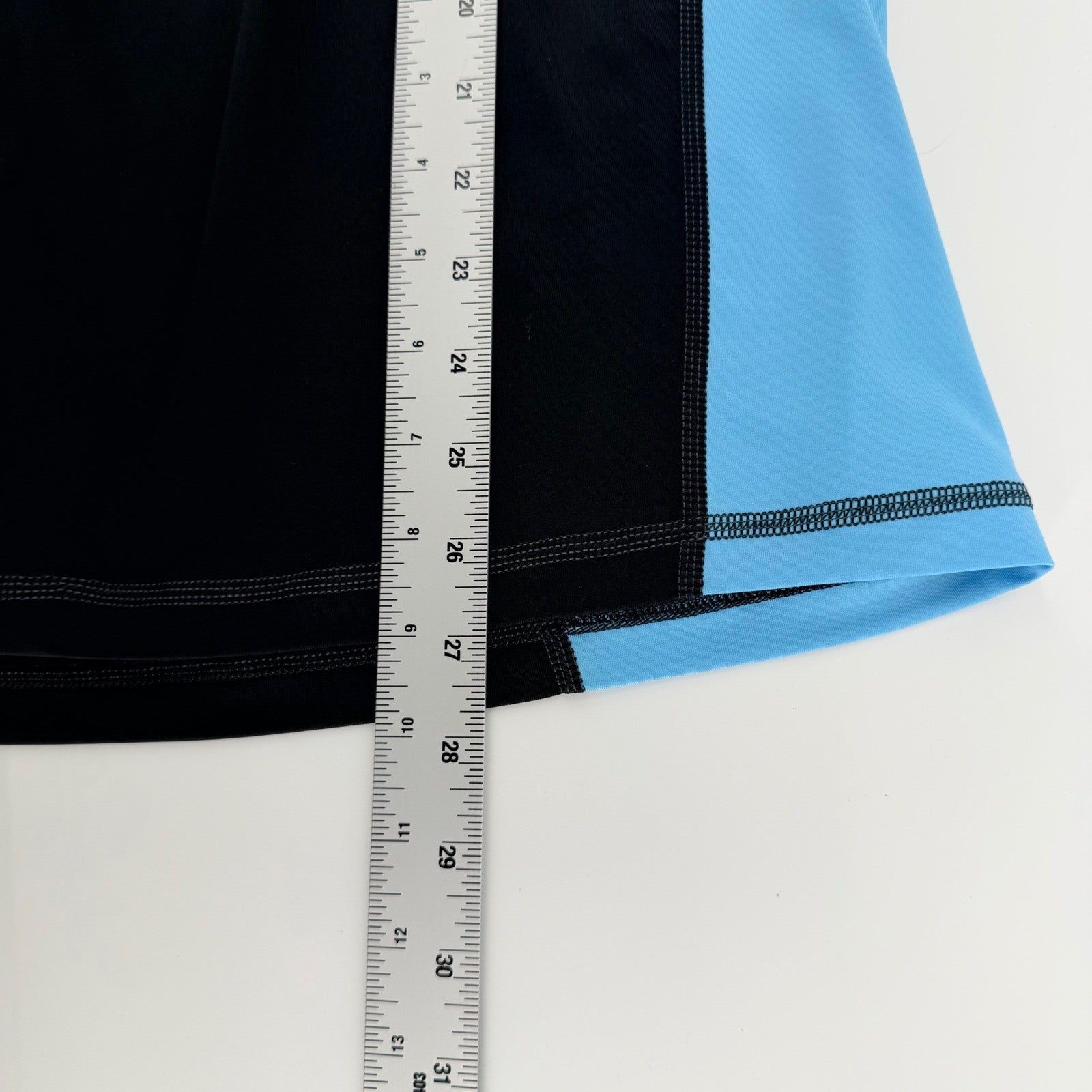 Tommy Bahama IslandActive Rash Guard UPF 30 Swim Shirt Graphic M Black Blue