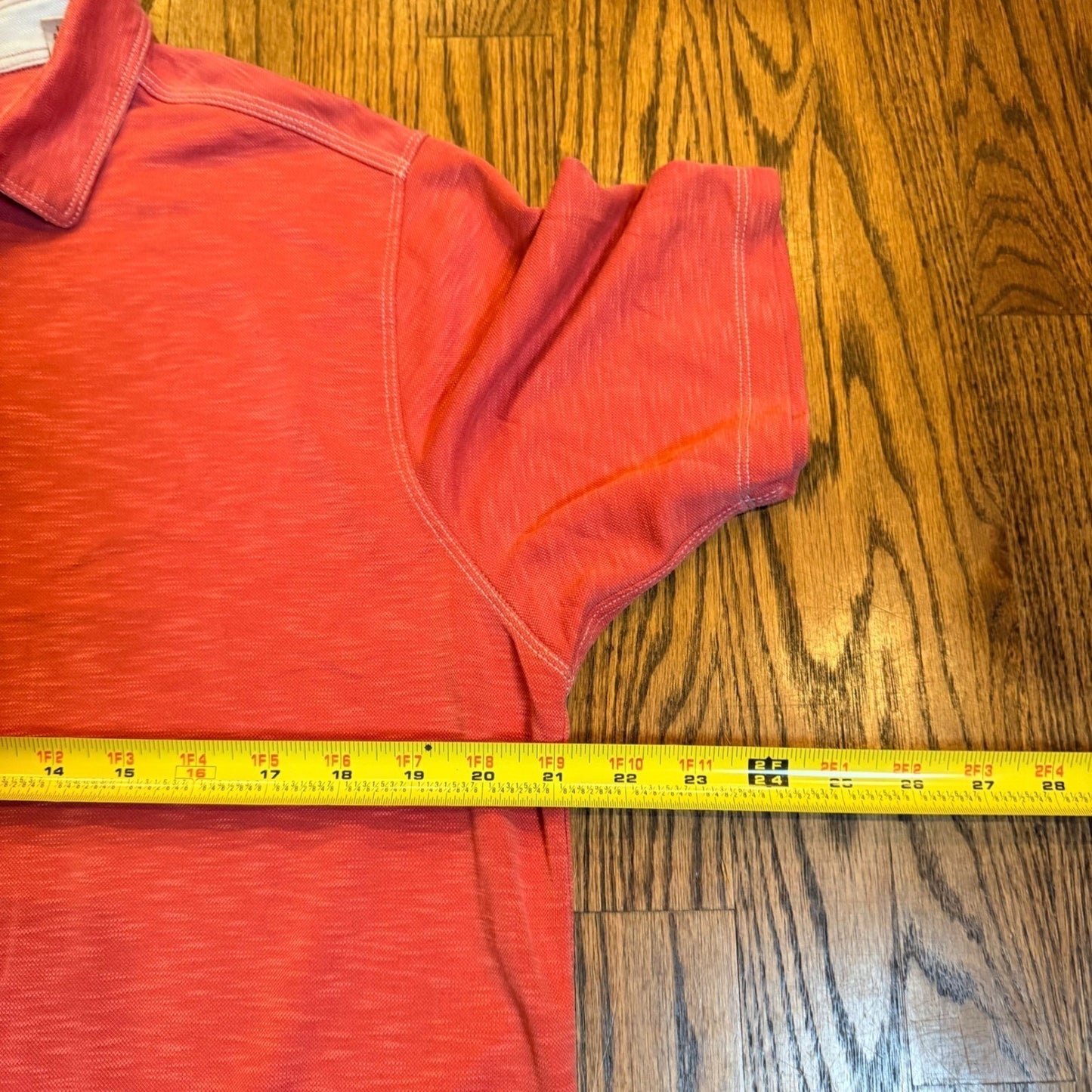 Tommy Bahama Emfielder Polo Shirt Short Sleeve Coral Pink Large TB214081R