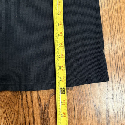 Champion Thermal Base Layer Shirt Black Long Sleeve Logo Size Small (Estimated)