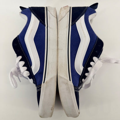 Vans Knu Skool Navy True White Chunky Skate Shoes 90s Retro Mens 9.5 Blue