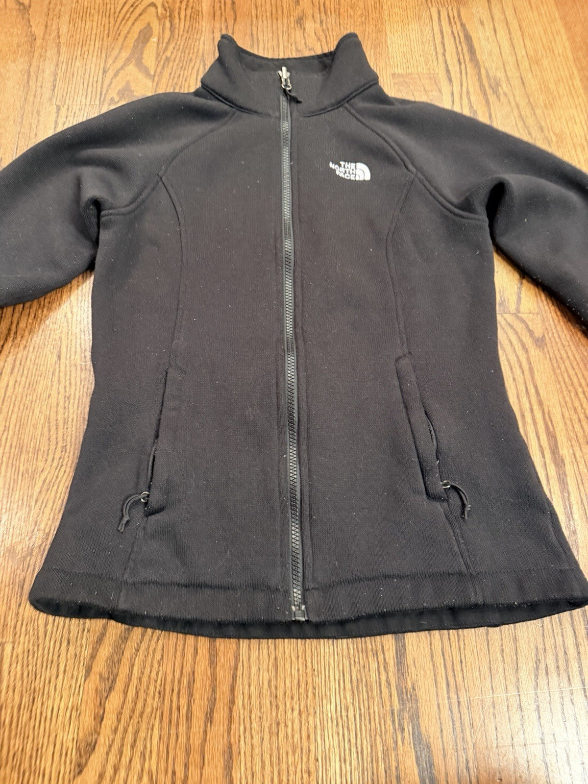 The North Face Jacket Womens S Black Full Zip Fleece