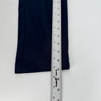 Lululemon Commission Slim Fit Pant Warpstreme Navy Blue Tech Chino 33 x 31