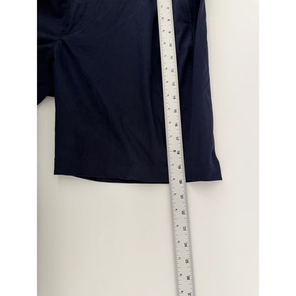FootJoy Performance Golf Shorts Navy Blue Flat Front Activewear Size 36 Mens
