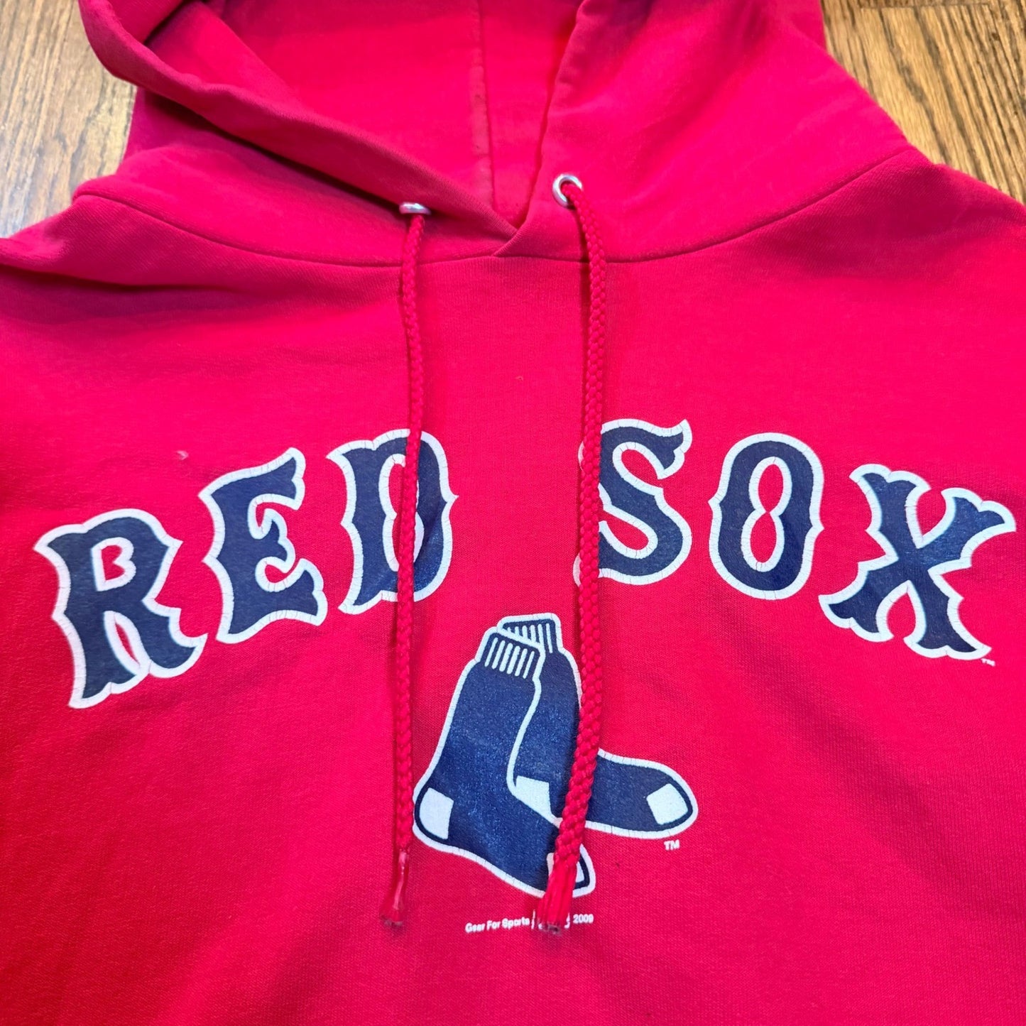 Hanes Boston Red Sox MLB Hoodie 2009 Gear For Sports XL Red Sweatshirt