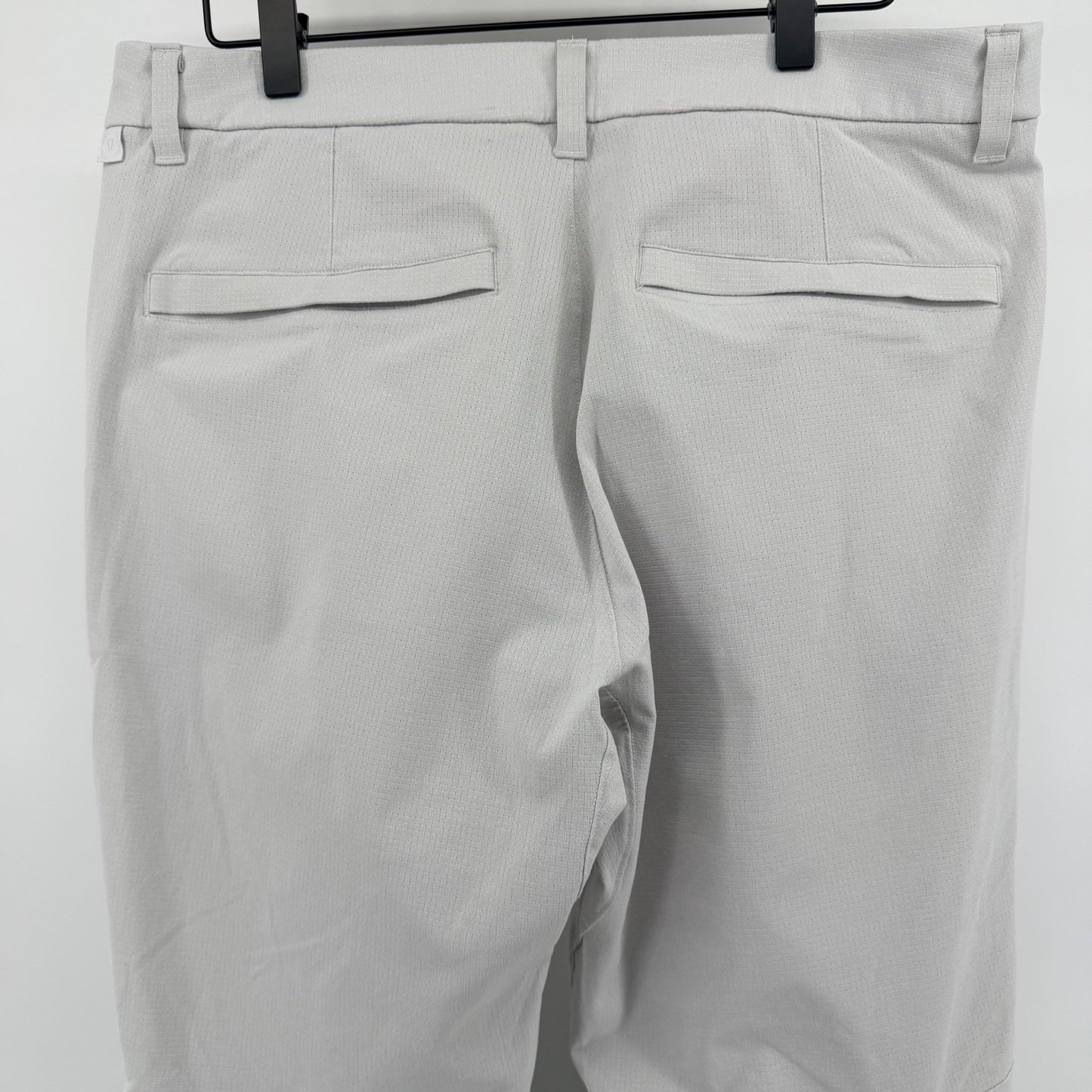 Lululemon Commission Slim Fit Pant Warpstreme Chino Golf 32x30 Light Grey