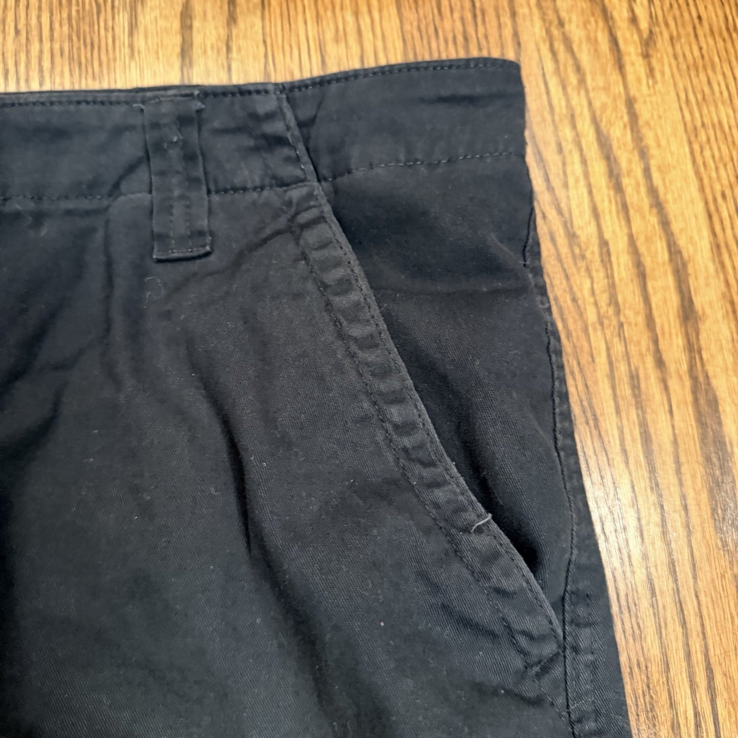 Wrangler Men's Stretch Taper Leg Regular Fit Cargo Pant Blackk 38x32