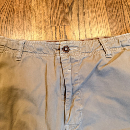 J. Crew Broken-In Cargo Pants Khaki Tan Cotton Utility 34x30 80981