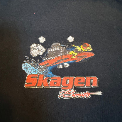 Gildan Skagen Boats End of Summer Bash 2015 Graphic T-Shirt 2XL Black