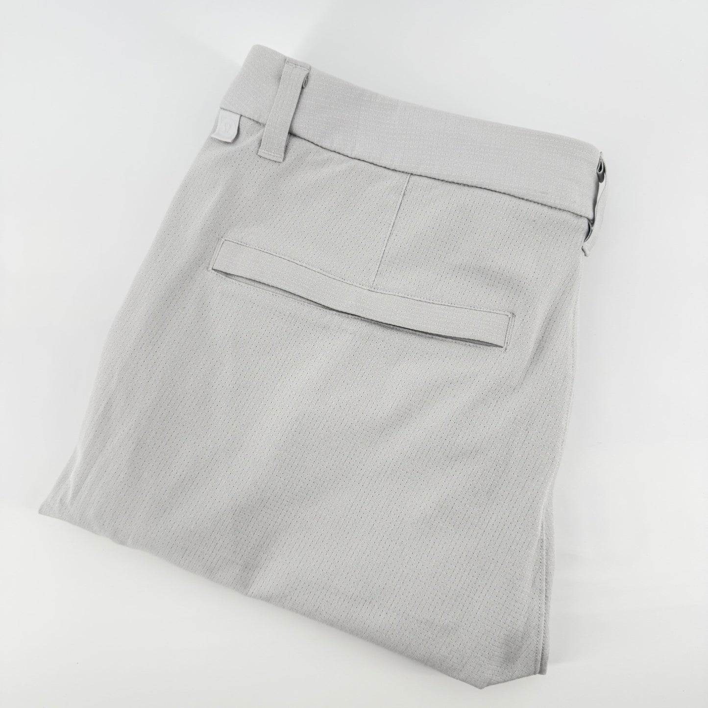 Lululemon Commission Slim Fit Pant Warpstreme Chino Golf 32x30 Light Grey