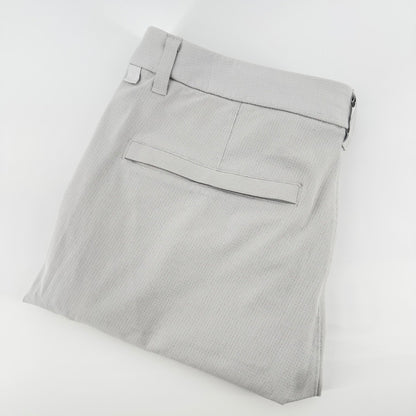 Lululemon Commission Slim Fit Pant Warpstreme Chino Golf 32x30 Light Grey