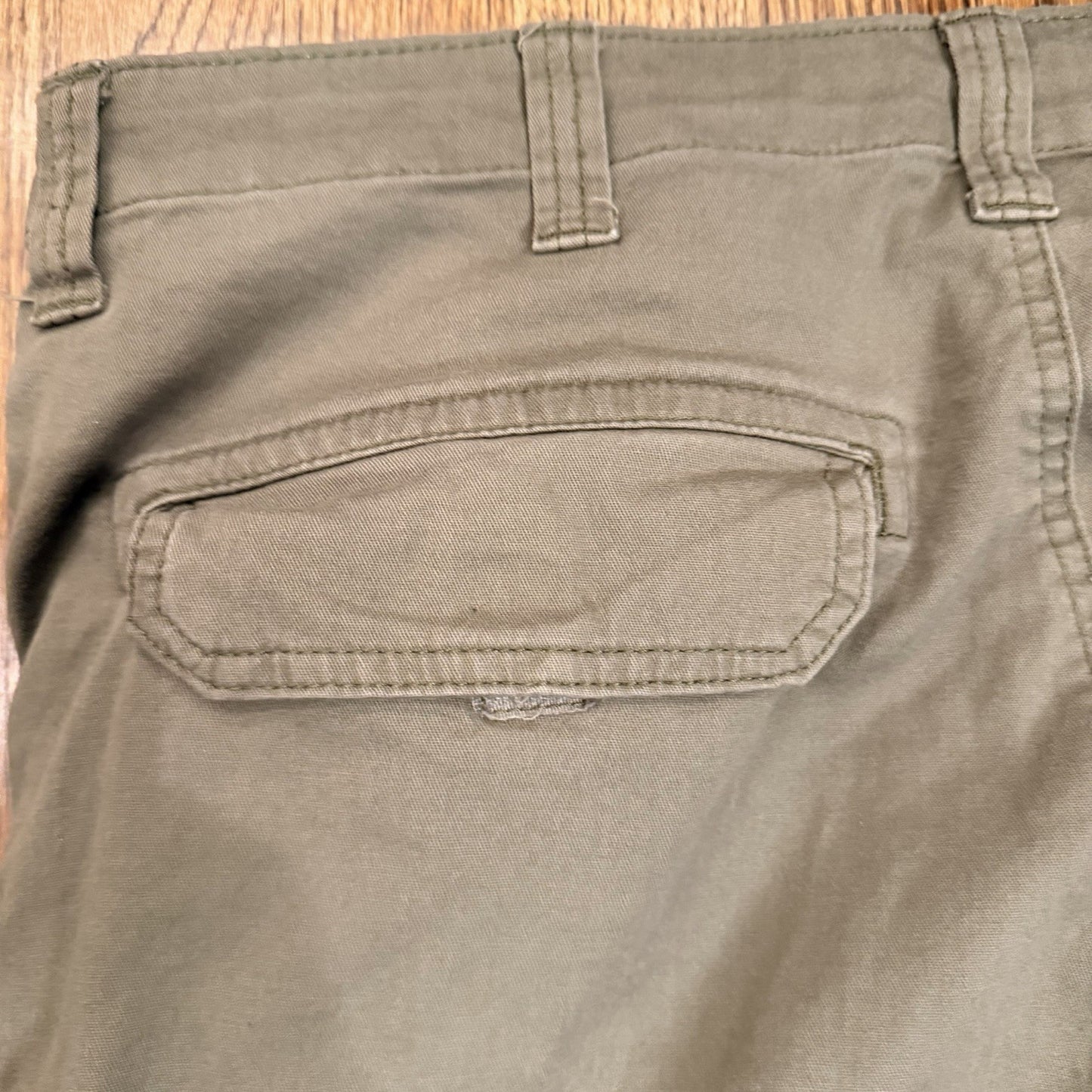 Wrangler Men's Stretch Taper Leg Regular Fit Cargo Pant Green 38x32