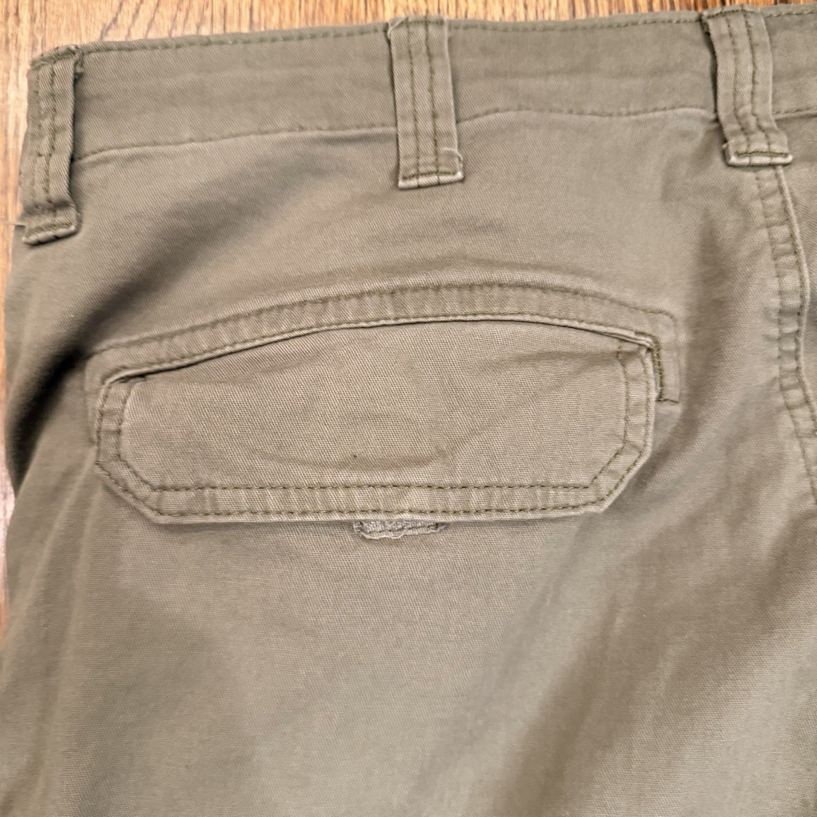 Wrangler Men's Stretch Taper Leg Regular Fit Cargo Pant Green 38x32