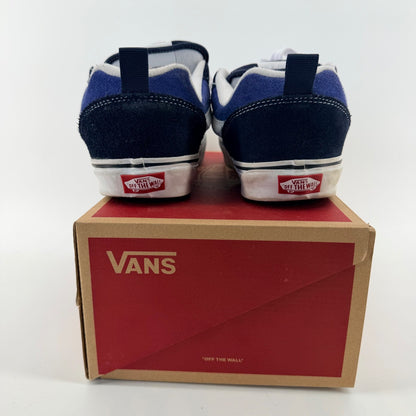 Vans Knu Skool Navy True White Chunky Skate Shoes 90s Retro Mens 9.5 Blue