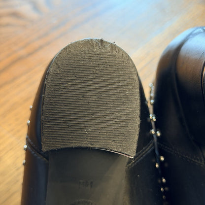 Michael Kors Gemma Leather Ankle Boot Charcoal Size 6
