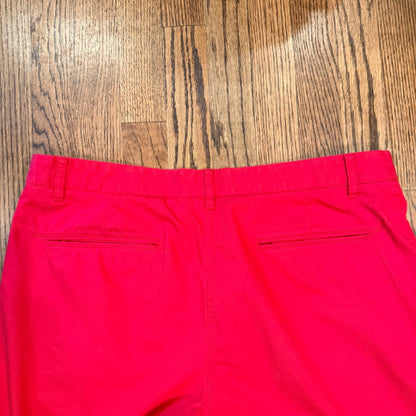 Nike Golf Modern Fit Dri-FIT Pants 36x32 Red Performance Trousers