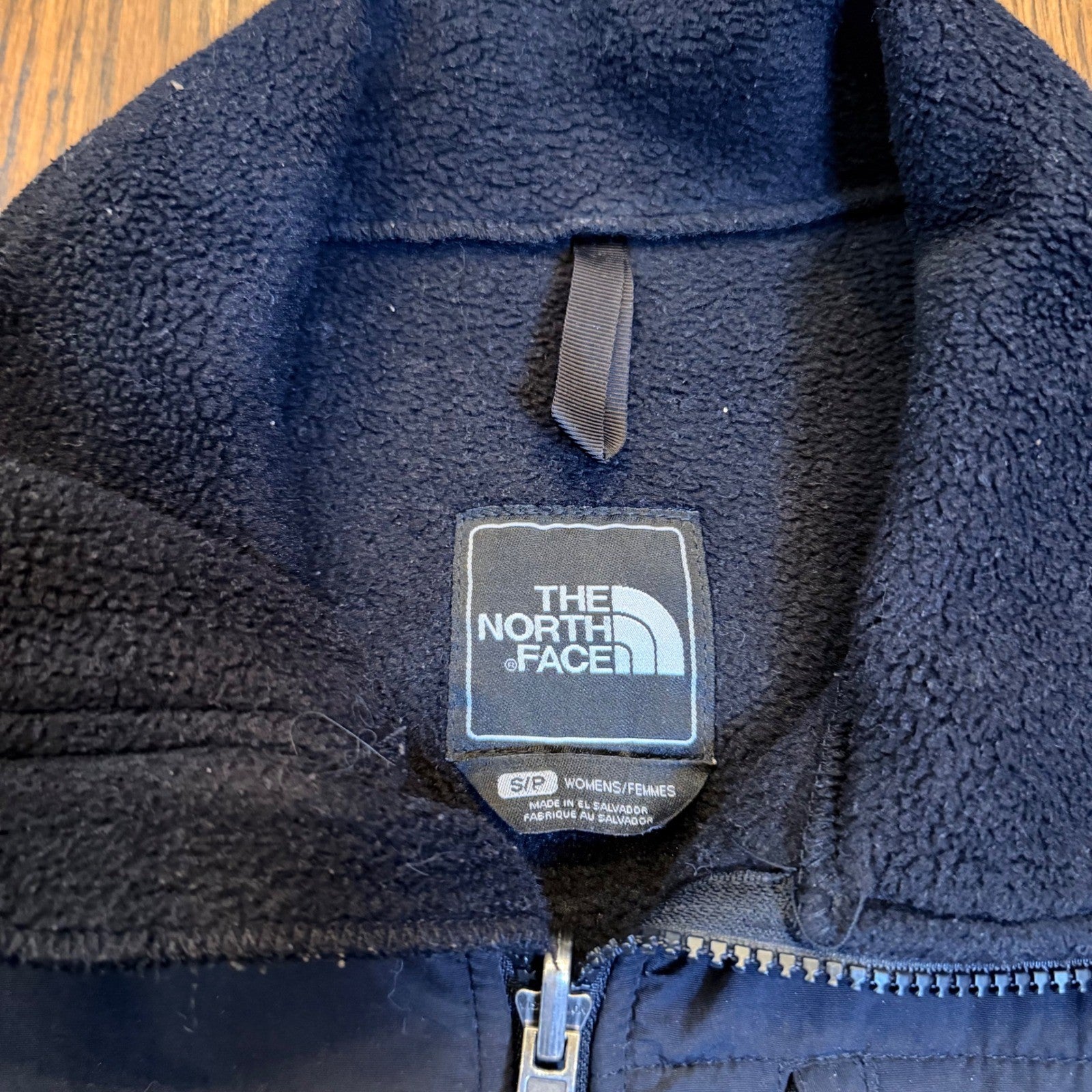 The North Face Denali Fleece Jacket Full Zip Reinforced Black Small Women