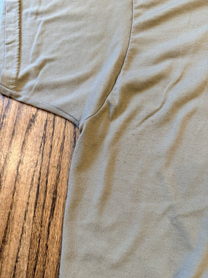 Military Issue Training T-Shirt Green Size Large Army PT Tee 23x28 USA MilSurp