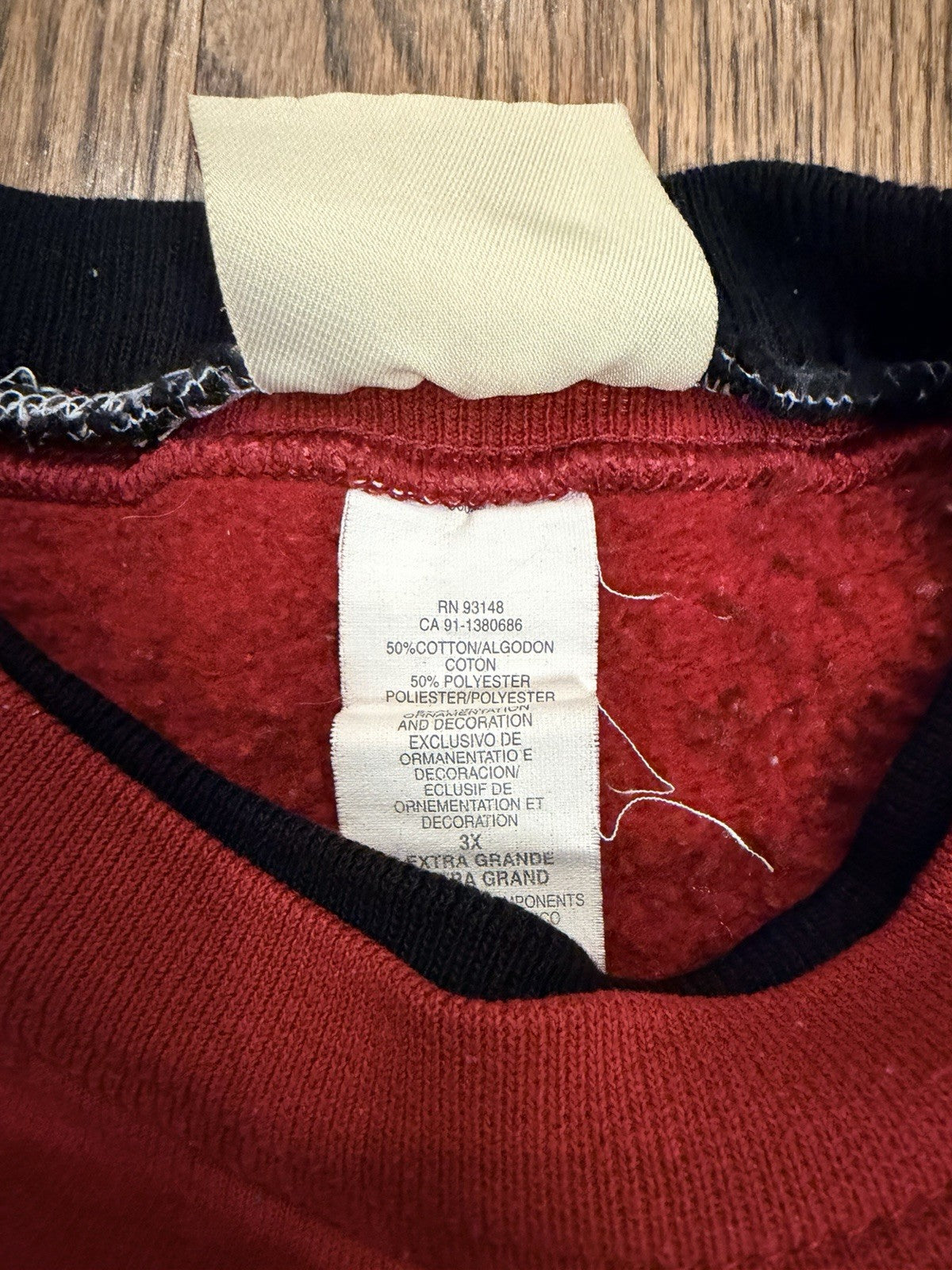 VTG Top Stitch by Morning Sun Cat Crewneck Sweatshirt Womens 3XL Maroon