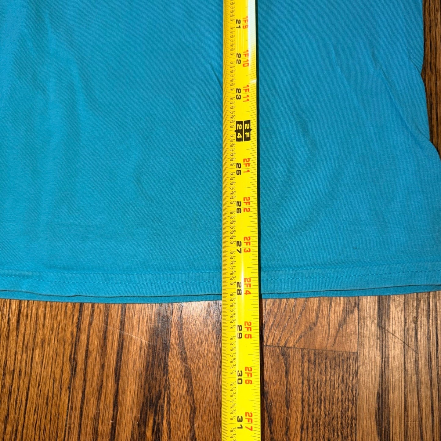 Port & Company Core Cotton Moving Services Graphic T-Shirt XL Turquoise Blue