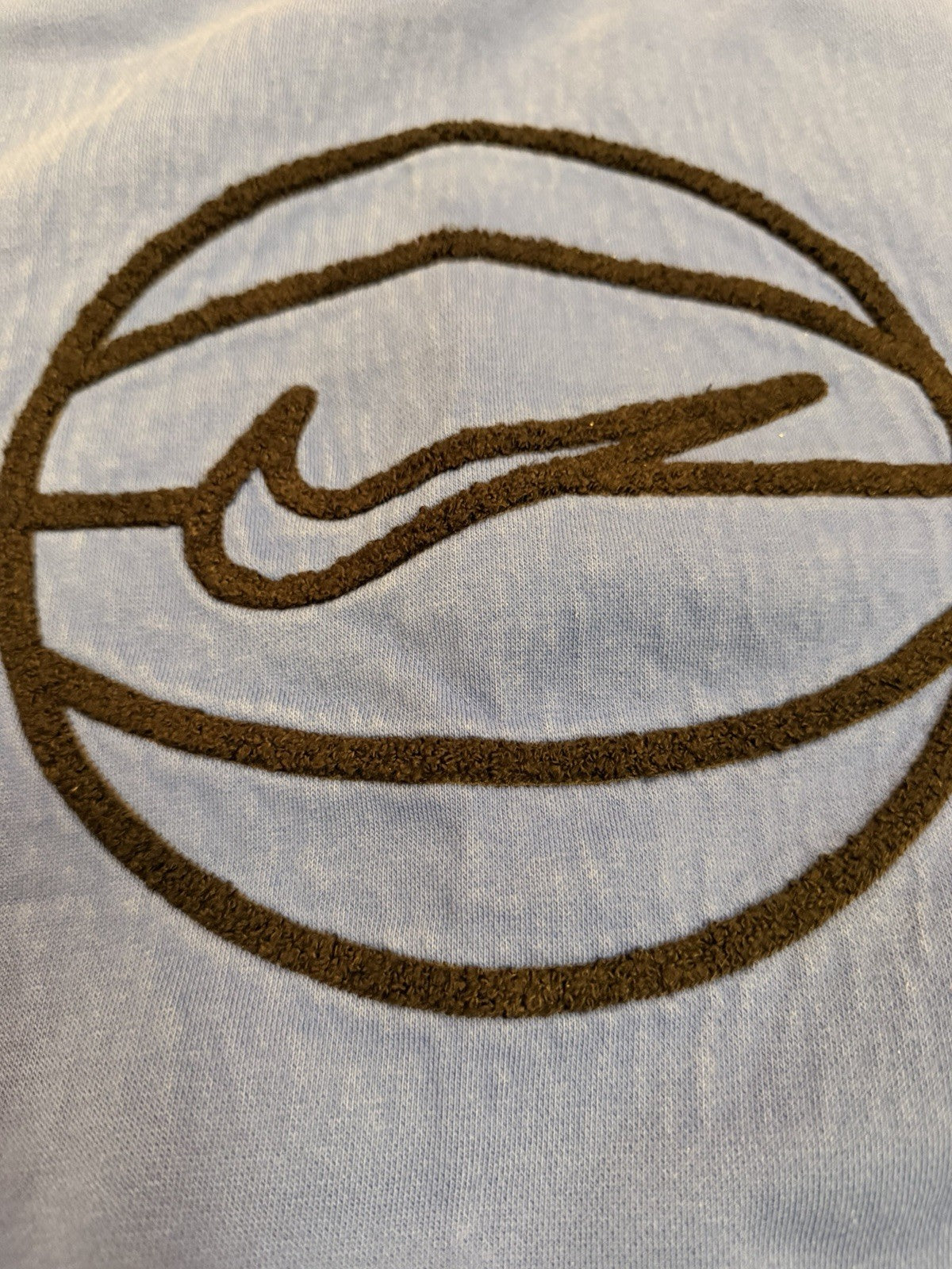 Nike Basketball Crewneck Sweatshirt Medium | Zipper Pockets | Blue Streetwear