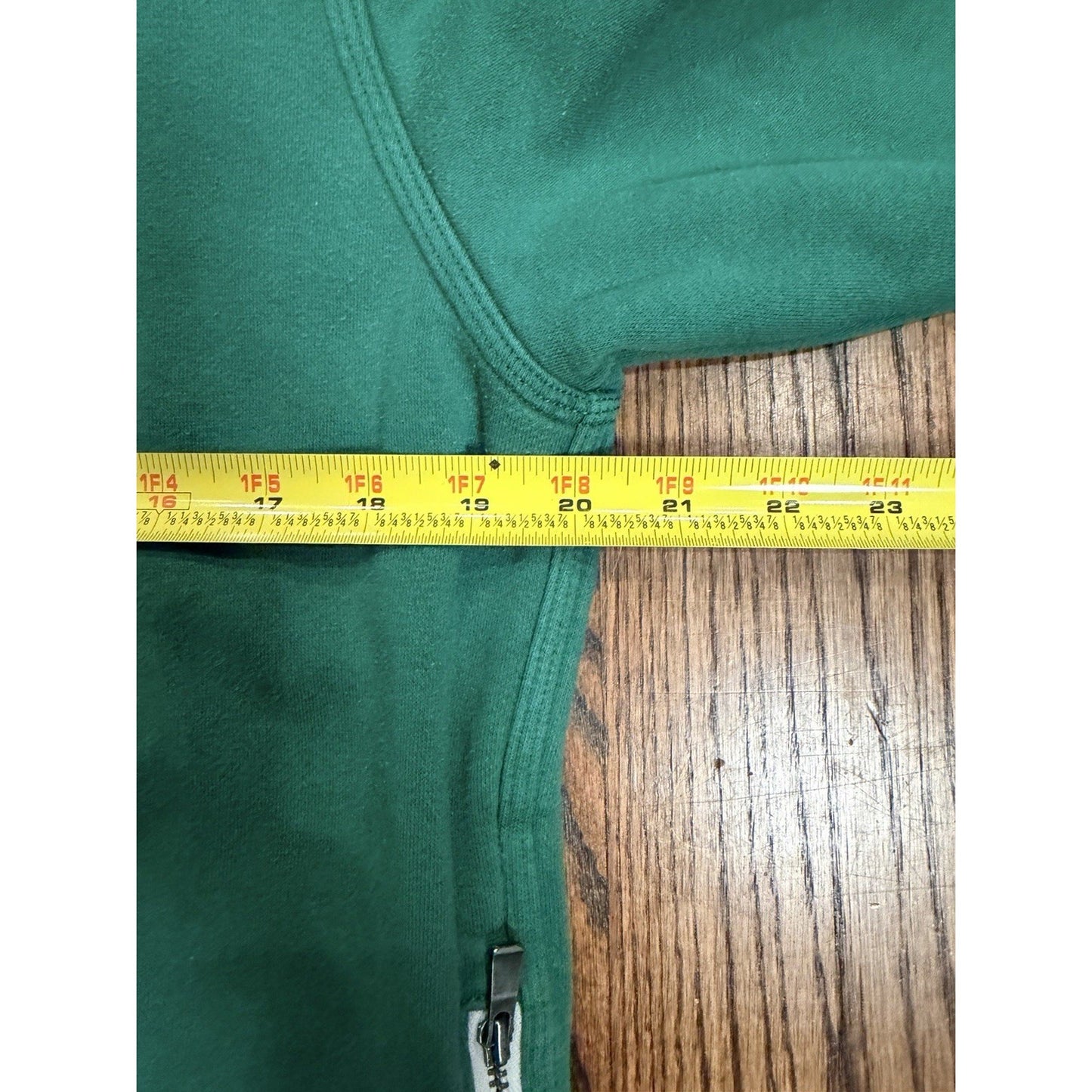 Nike NFL Green Bay Packers Hoodie Side Zip Sweatshirt Small Green