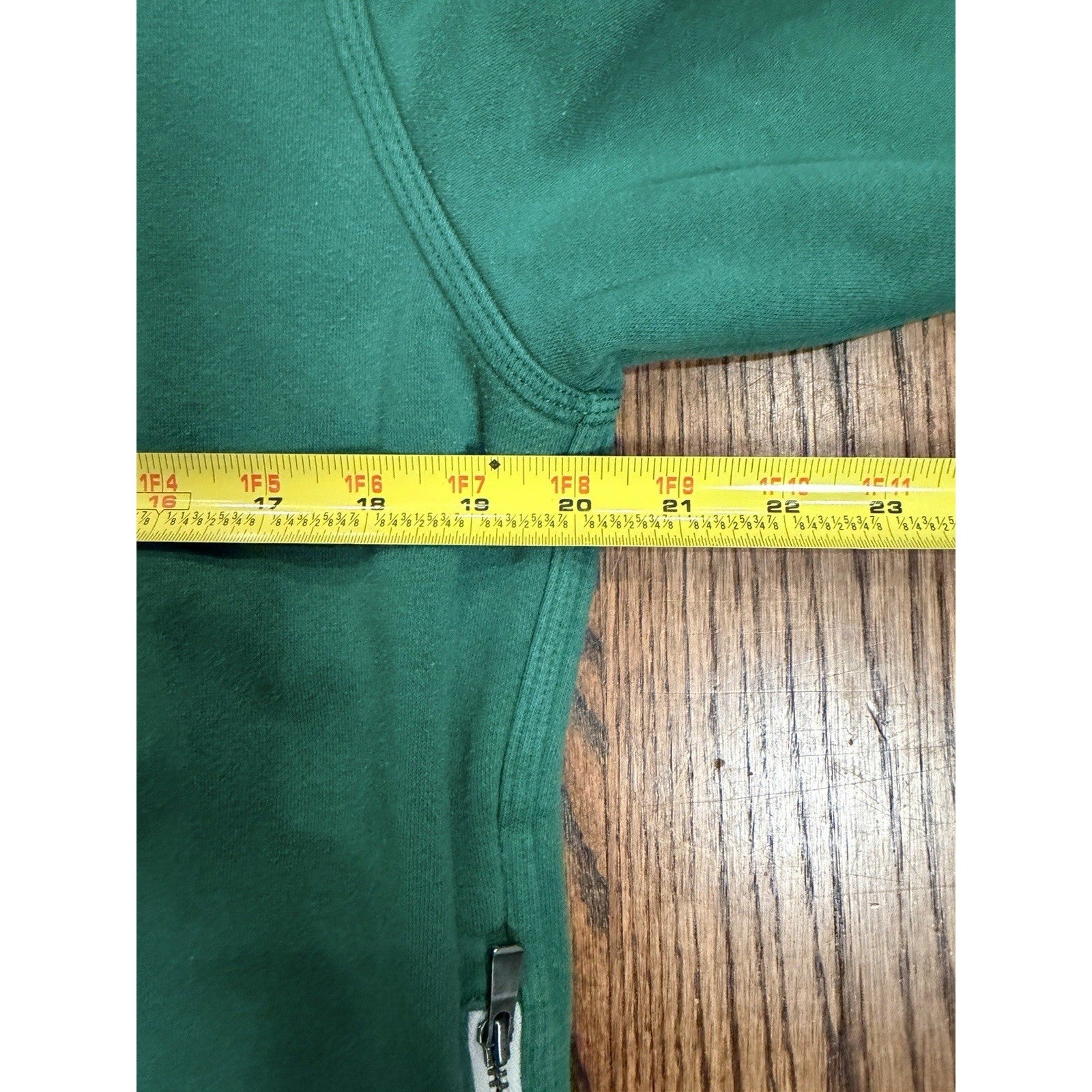 Nike NFL Green Bay Packers Hoodie Side Zip Sweatshirt Small Green