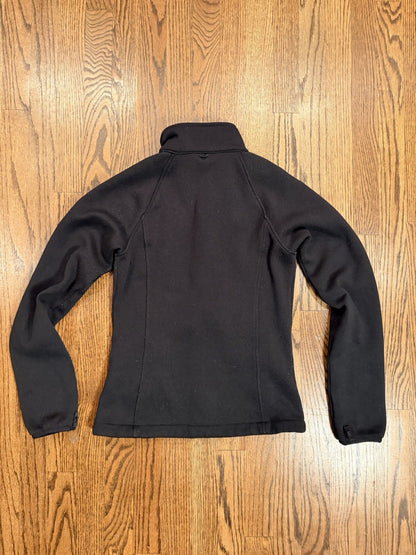The North Face Jacket Womens S Black Full Zip Fleece