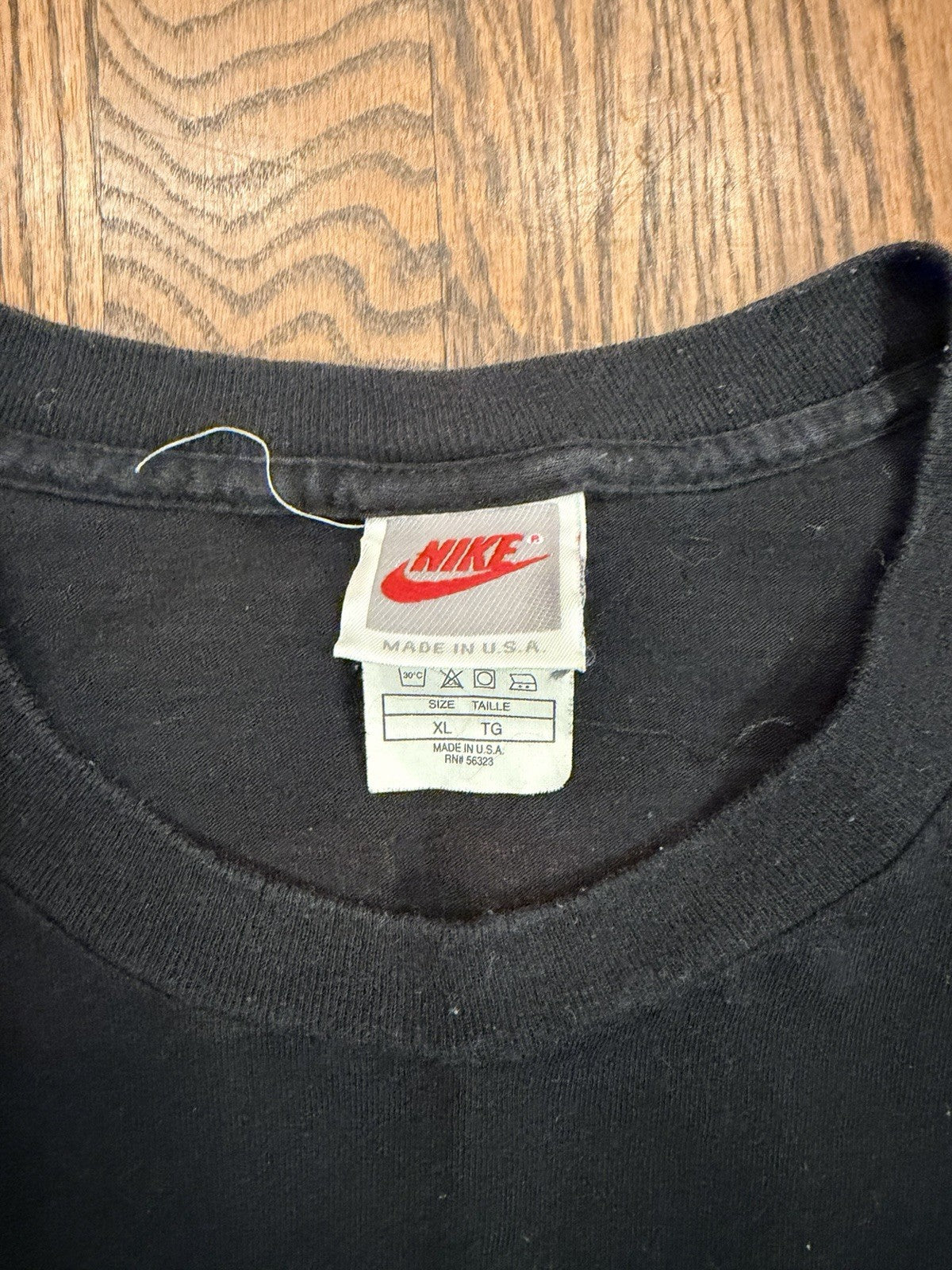 Vintage 90s Nike Jordan Pippen Back 2 Back T-Shirt XL | Single Stitch | Black