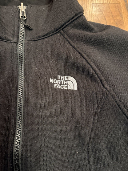 The North Face Jacket Womens S Black Full Zip Fleece