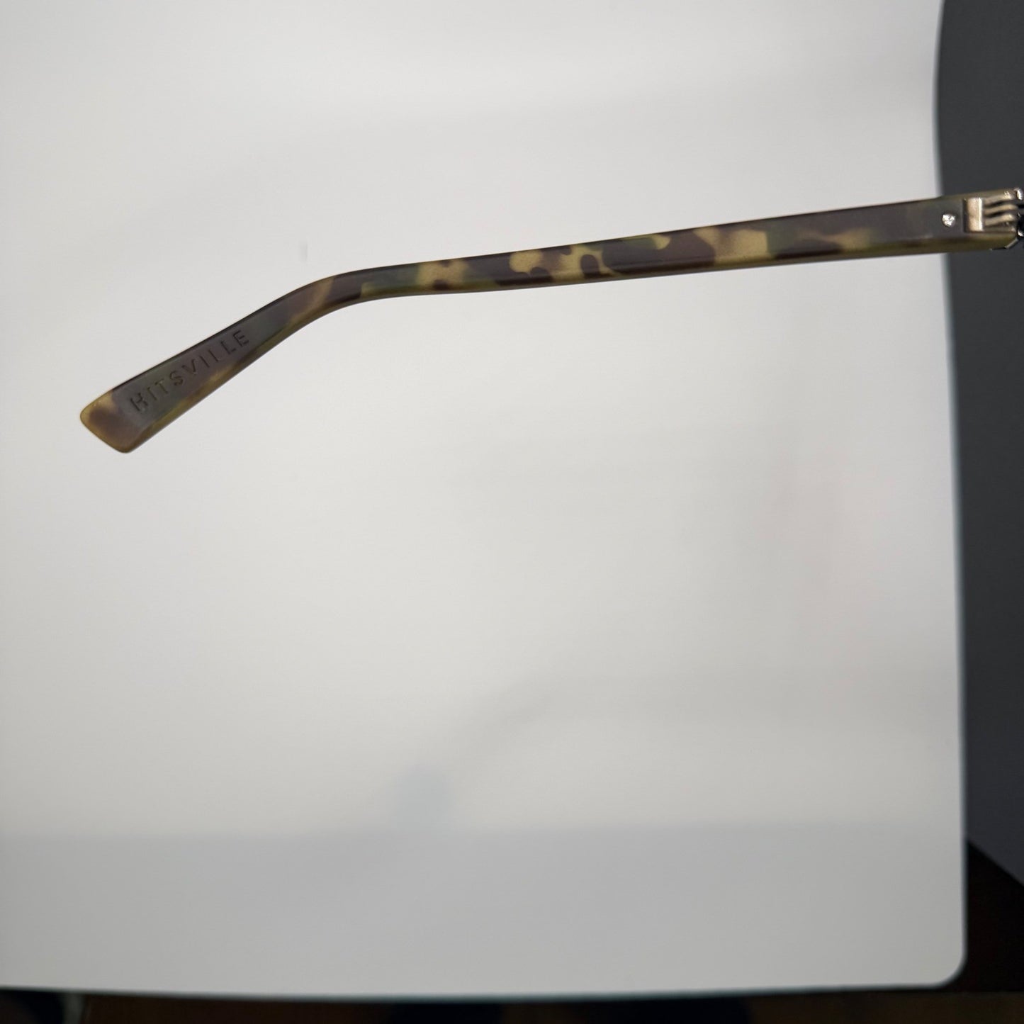 VonZipper Hitsville Sunglasses Camo Tortoise Double Bridge Matte Black Grey Lens