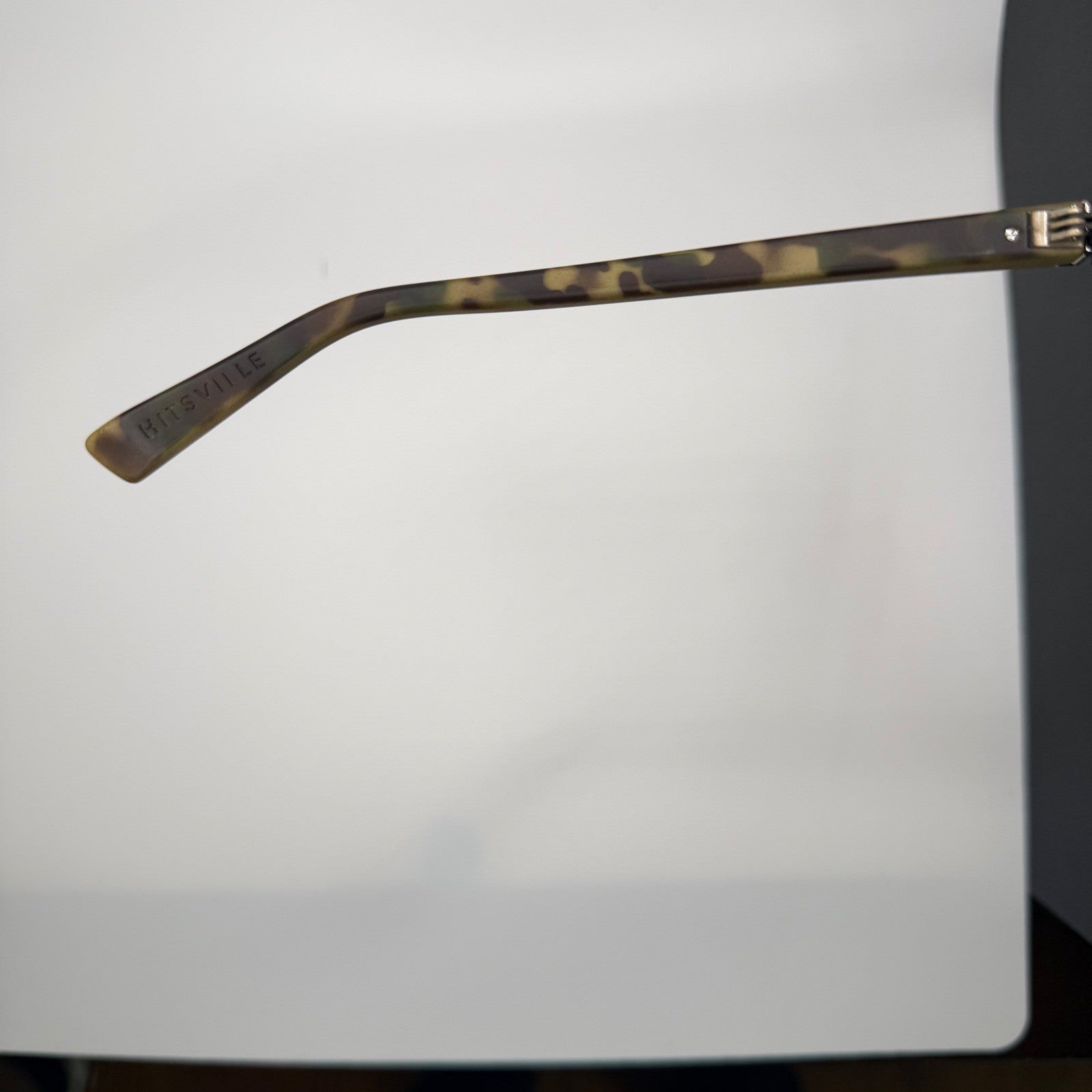 VonZipper Hitsville Sunglasses Camo Tortoise Double Bridge Matte Black Grey Lens
