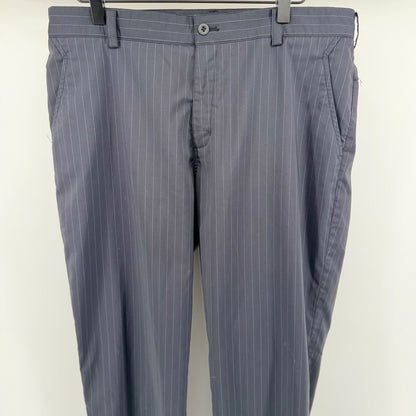Nike Golf Tour Performance Dri-FIT Pinstripe Pants 34x32 Black Mens