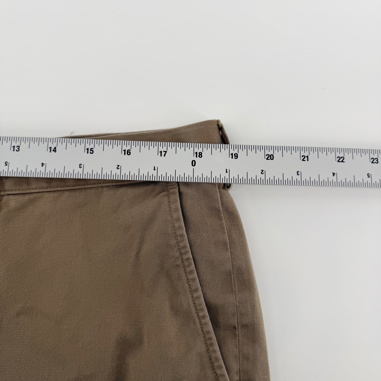 Polo Ralph Lauren Classic Fit Chino Pants Khaki Tan Cotton Twill 37x30 Mens
