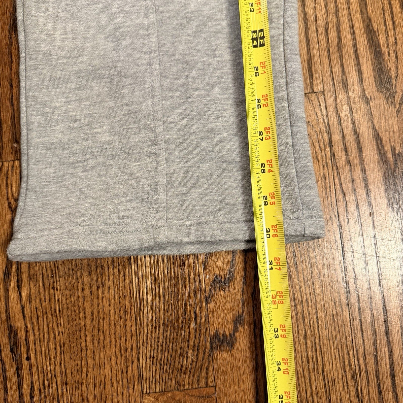 FOREVER 21 Size Small Women's Heather Gray Cargo Sweatpants Baggy Wideleg