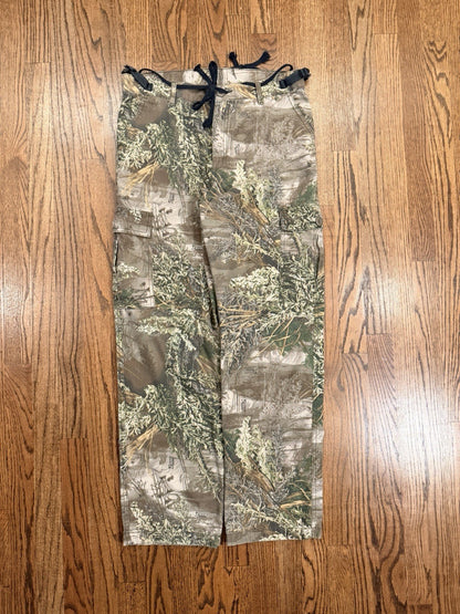 Vintage VF Jeanswear Camo Cargo Pants 32x30 – Woodland Hunting Outdoor Tactical