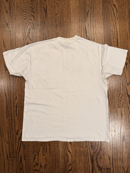 Vintage 90s NēV 1997 Basic T-Shirt Single Stitch White Size XL