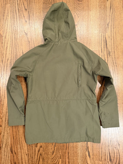 Penfield Kasson 80/20 Women's S Down Jacket Hooded in Green Fleece Lined