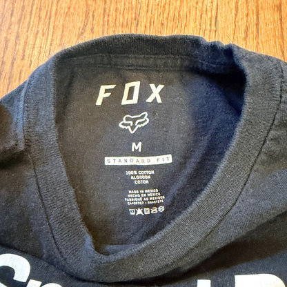 Fox Racing Speed Div. Long Sleeve Graphic T-Shirt Size M Black MX74 Motocross