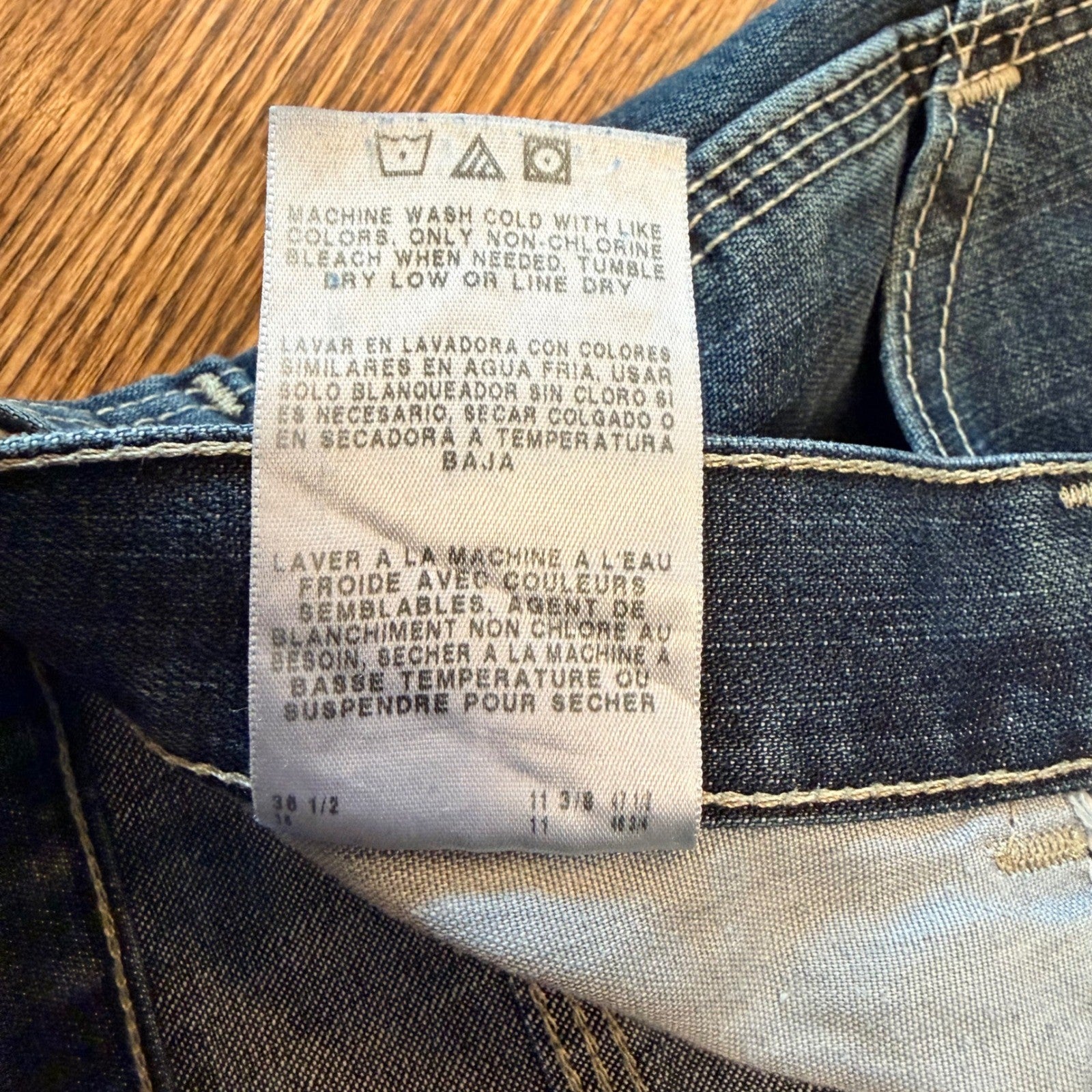 Lee Dungarees Carpenter Denim Shorts Utility Hammer Loop 34 Blue Baggy Y2K
