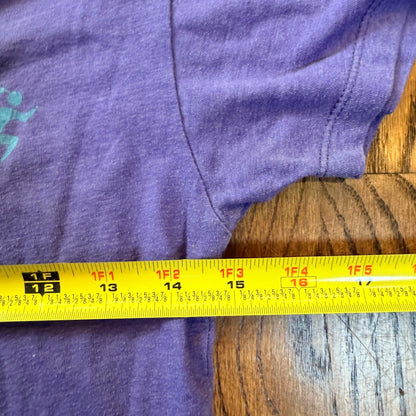 Snohomish Running Co Womens Run Graphic T-Shirt Purple S Soft Cotton Lightweight