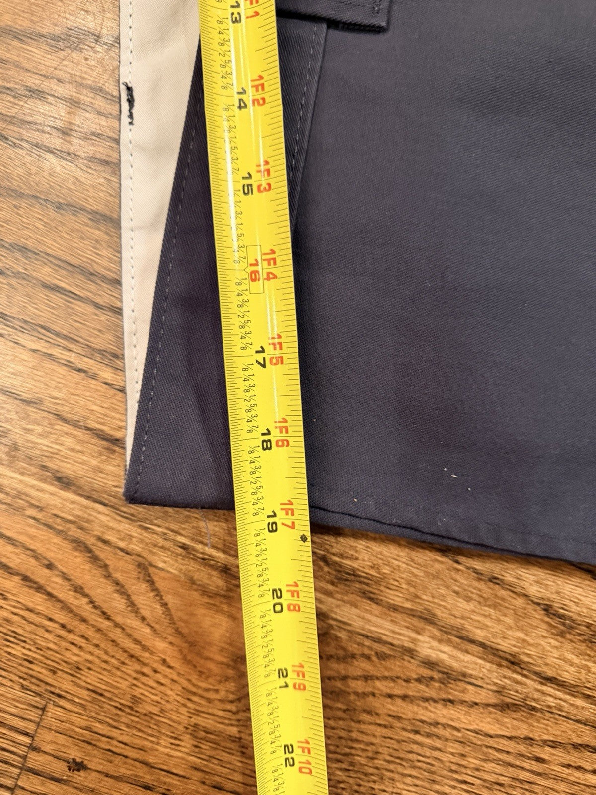 Dickies Flat Front Work Pants Men’s 38x30 Gray Durable Classic Fit