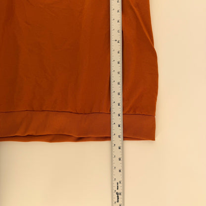 BDA Sports Baltimore Orioles Graphic Sweatshirt Lightweight Pullover M Orange