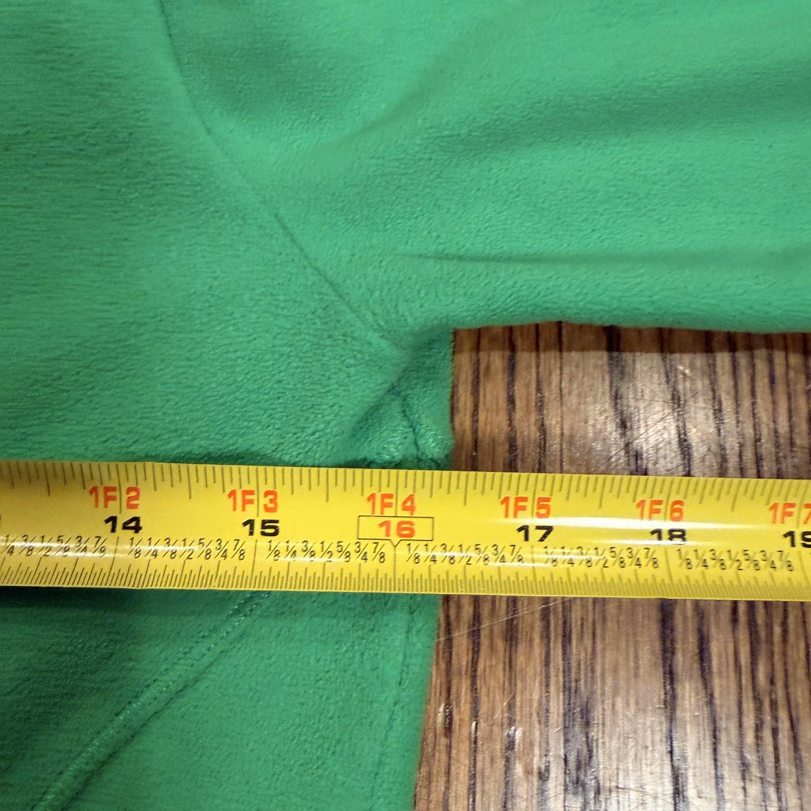 Adidas Jacket Womens Small Green Polar Fleece Full Zip Long Sleeve Running